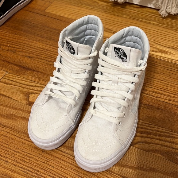 Vans All White High Top - Picture 2 of 5